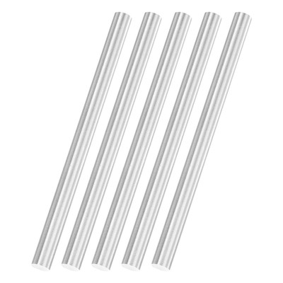 5 Stück 100mm Lange Rundstahl 6,3mm Durchmesser, SKD11 Stahl Stangen Massiv Meta