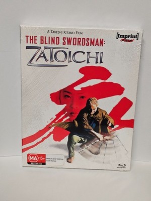Zatoichi The Blind Swordsman Blu-ray Imprint Asia Sealed Takeshi Kitano SEALED