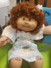 Vintage 1986 Cabbage Patch Kids Doll Coleco Cornsilk Red Auburn Hair  Brown Eyes