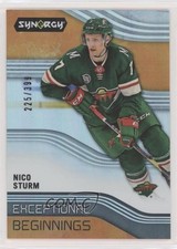 2019 Upper Deck Synergy Exceptional Beginnings Orange /399 Nico Sturm #EB-23 z6b
