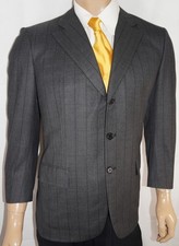 40S Vintage Jack Taylor Beverly Hills 1990s Blazer Men 40 Gray Sport Coat w/flaw