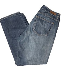 VINTAGE Polo Ralph Lauren Saturday Jeans Women's 14 Blue Denim 35x30.5 Zip Fly