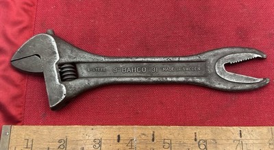 Vintage AB BAHCO 31 VOLVO 8  Alligator Adjustable Spanner Wrench Sweden