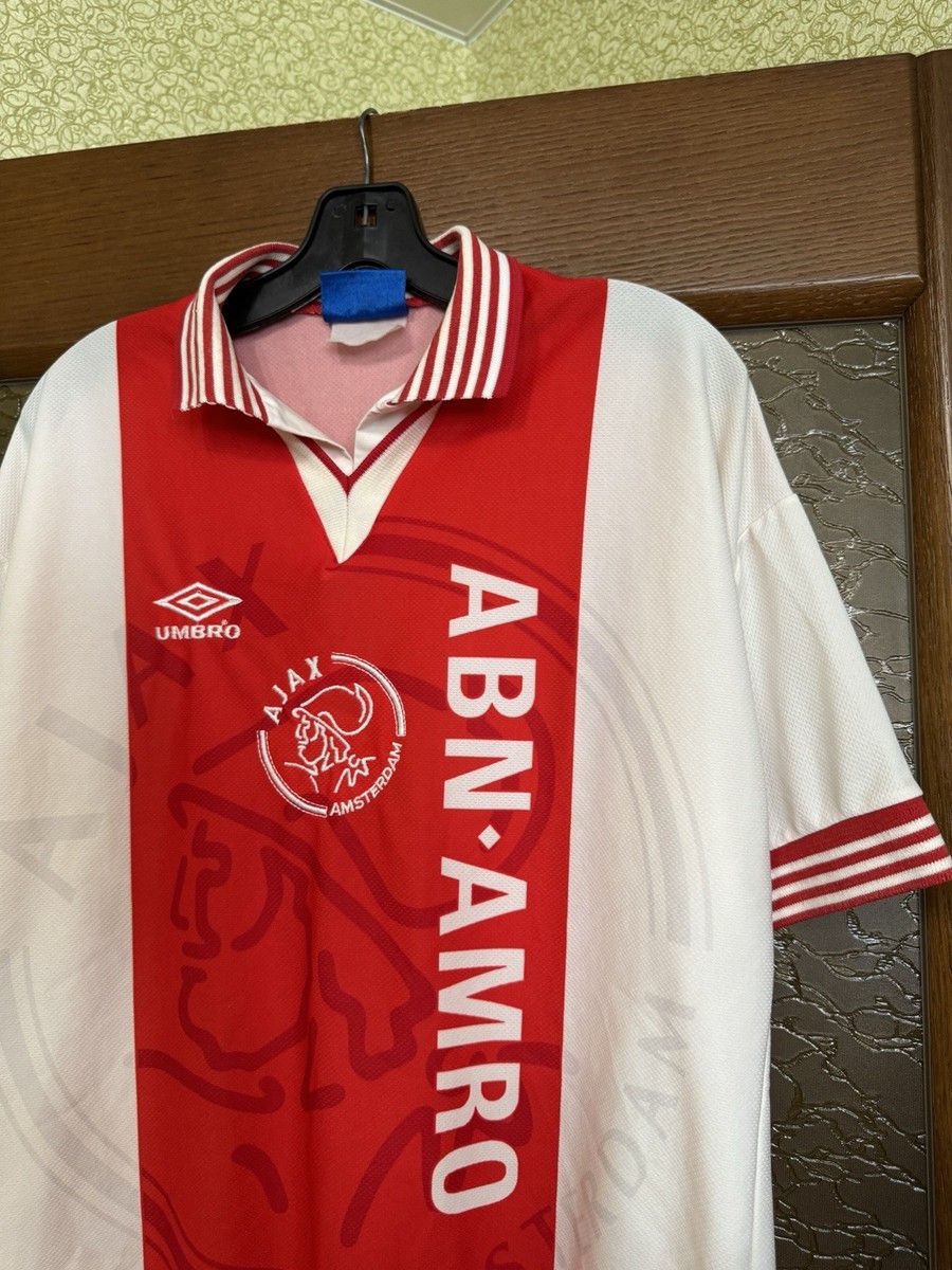 Umbro Ajax Amsterdam 1995 1996 Home Rare Vintage Football Shirt