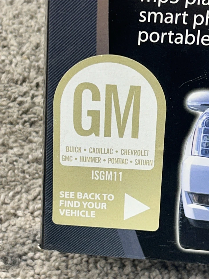 Adaptador de entrada auxiliar iSIMPLE PER ISGM11 para GM Gateway SAT 47299 Foto 2 de 4