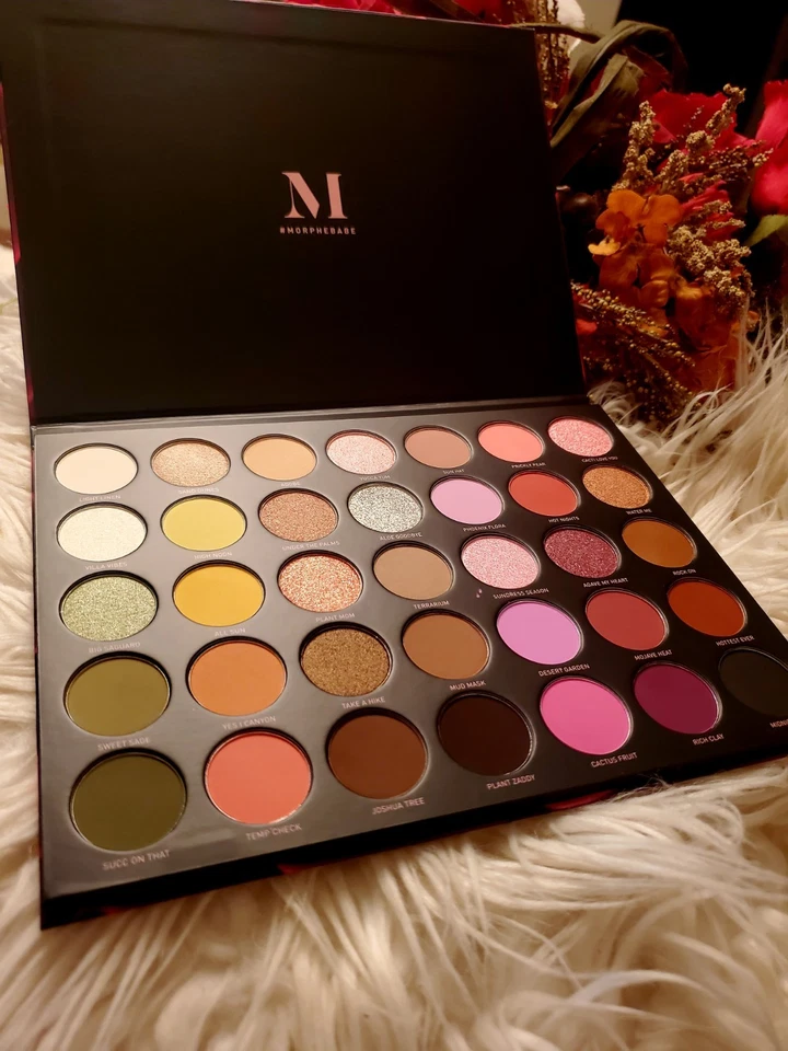 Morphe 35D Desert Bouquet Artistry Palette – 35 Shades Matte & Shimmer NEW - Image 3 of 4