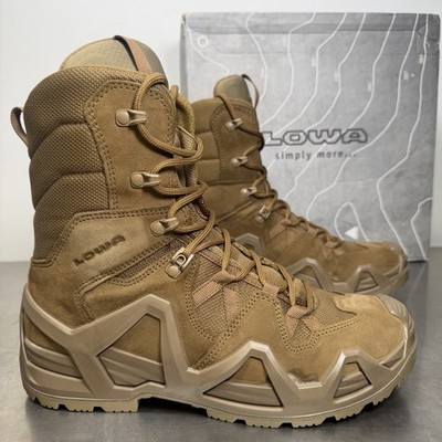 LOWA Men s Sz 8.5 ZEPHYR MK2 GTX HI BOOTS COYOTE TAN GORE-TEX 310852C30 - READ