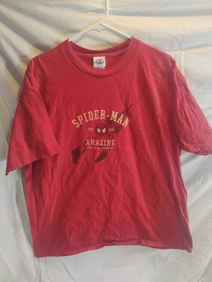 Marvel Amazing Spider-man T Shirt Vintage 2002 Y2K XL Comic Movie Graphic