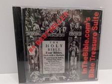 Vintage InTheBible.com's Bible Tresure Suite CD-ROM 1998 Release New sealed