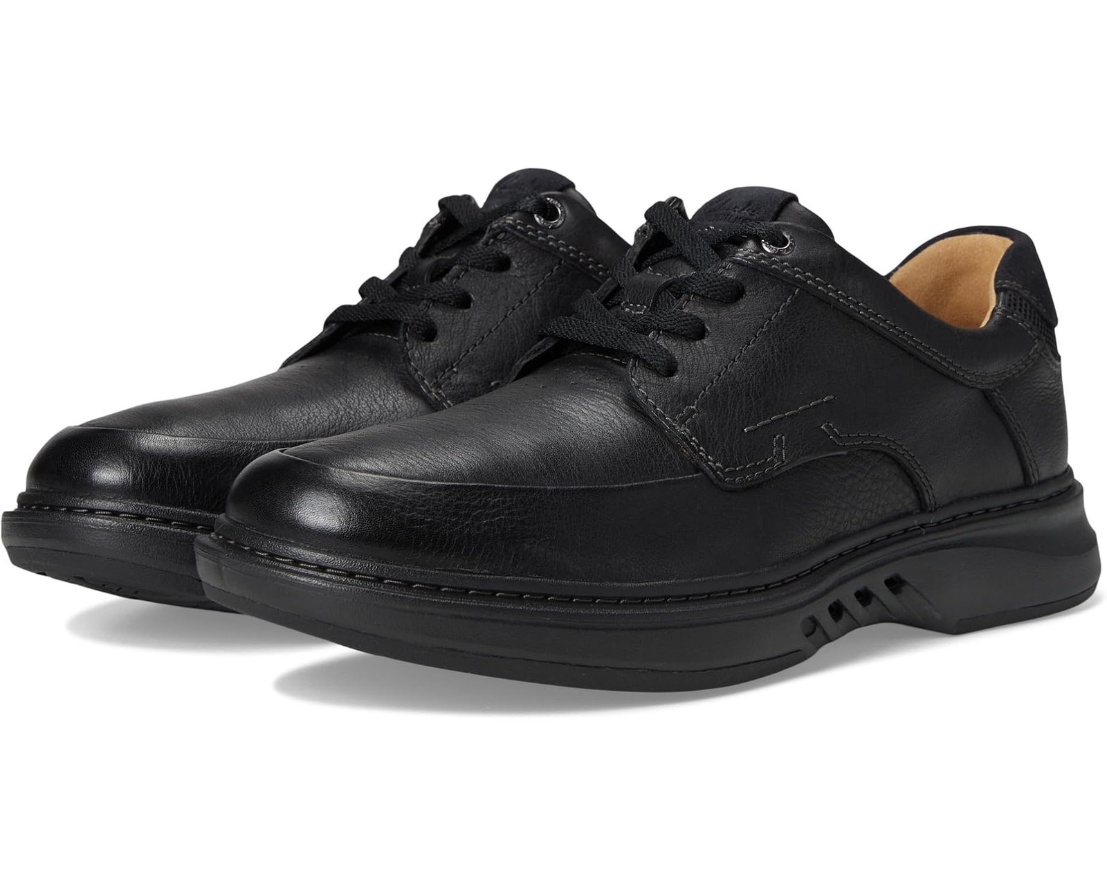Clarks Un Briley Lace Mens Lace-up Boots 26179979 Black Leather 17590₽
