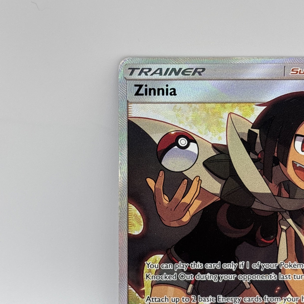 zinnia pokemon card Zinnia 70/70 main image 1