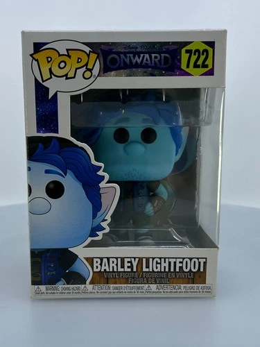 Funko POP! Disney Pixar Onward Barley Lightfoot #722 Vinyl Figure DAMAGED BOX