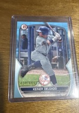 2023 Bowman Draft - Keiner Delgado #BD-119 Sky Blue 439/499 (RC)