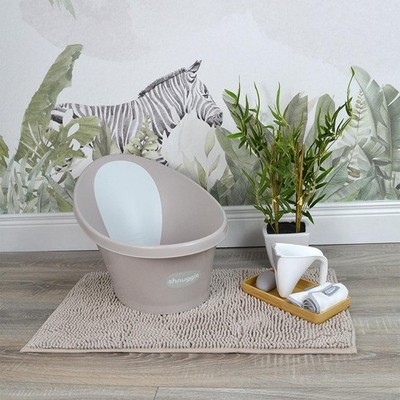 Shnuggle Baby Bath Set Newborn baby bath, stand, jug Support with Bum Bump