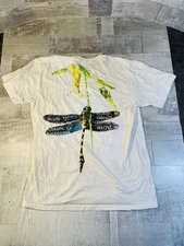 Travis Scott Seeing Is Believing 2017 Tour Mens Large White T-Shirt Hip Hop Rap