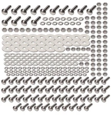 1947-66 Bed Bolt Kit - Stainless - Short Step for Chevy, GMC Truck