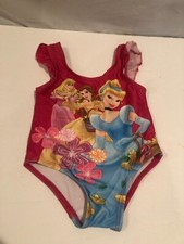 Disney Princess Girls 3T One Piece Bathing Suit