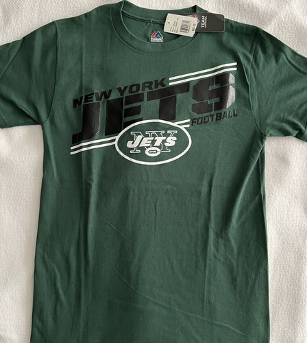 NY JETS SHIRT GRÖSSE SMALL ERWACHSENE MAJESTIC GRÜN NFL FOOTBALL
