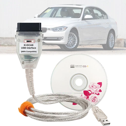 For BMW Coding K +DCAN OBD2 NCS Expert USB Interface Cable Diagnostic - Picture 4 of 23