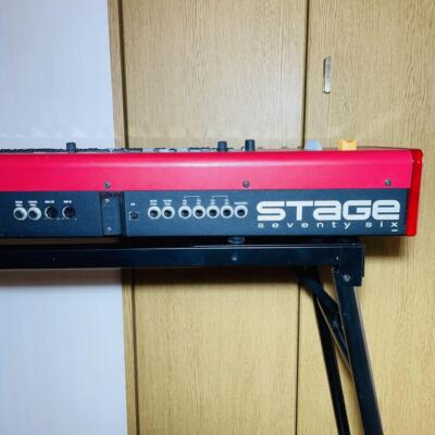 Nord Stage Revision B 76 keys Synthesizer with Stand from Nord Stage Revision B 76 keys Synthesizer with Stand from