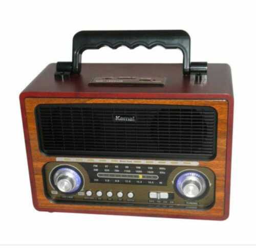 Radio Speaker Bluetooth RAM and Flash Creek Kemai Model MD-1800BT Brown - Picture 1 of 7