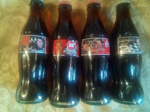 4 Coca Cola 8 OZ Nascar Drivers Bottles unopened | eBay