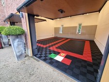 GARAGENBODEN INEINANDERGREIFENDE FLIESEN FÜR: GARAGE, FITNESSSTUDIO, BÜRO, EINHEIT DETAILING 