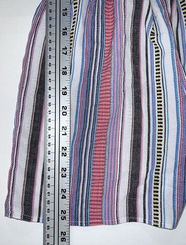 Girl’s Size 8 Romper Off Shoulder Floral Embroidered Striped Multicolor - Picture 9 of 20