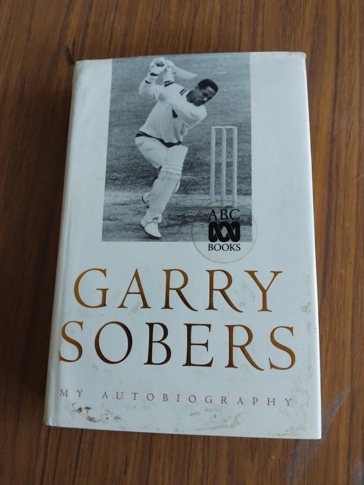 Sir Garfield 'Garry' Sobers signed cricket book West Indies autographed - image 2 of 4