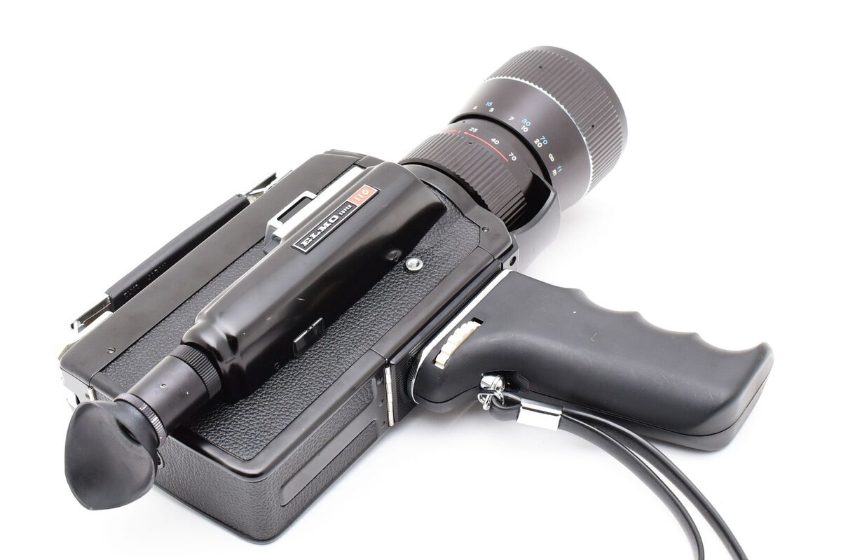 All Works】ELMO SUPER 110 Super 8 8mm Movie Camera N413422 All Works】ELMO SUPER 110 Super 8 8mm Movie Camera N413422