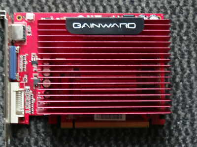 GAINWARD NVIDA GeForce 9500 GT GF9500GT 512MB DDR2 CRT DVI HDMI passiv
