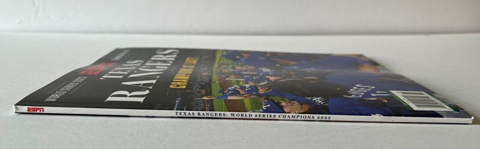 Texas Rangers World Series Magazine Lot of 3 Sports Illustrated, ESPN, Lindy's - Image 4 of 4