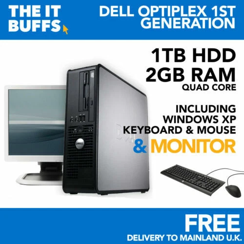 PCs de sobremesa y todo en uno con Intel Core 2 Quad con Windows XP