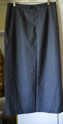 Pursuits Ltd 100% Wool Skirt Size 14 Fully Lined K