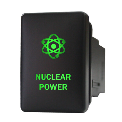 NUCLEAR POWER 9C17G Push switch 12V For Toyota 4Runner Tundra RAV4 LED green