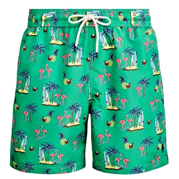 Мужское поло Polo Ralph Lauren 95 долларов США Классический купальник Flamingo 575 многоцветный М 11990₽