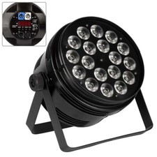 LED Flat Par Lamp Stage RGBW 18x10W Light DMX512 Dj Party Disco Lighting Wedding