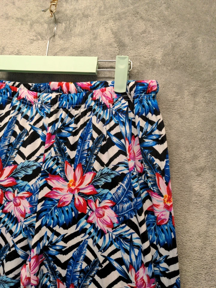 BOBBIE BROOKS Size L(12-14) Women Sleepwear Legging Floral Multicolor  - Image 4 of 4