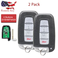 2 For 2011 2012 2013 2014 Hyundai Sonata Keyless Entry Smart Remote Car Key Fob