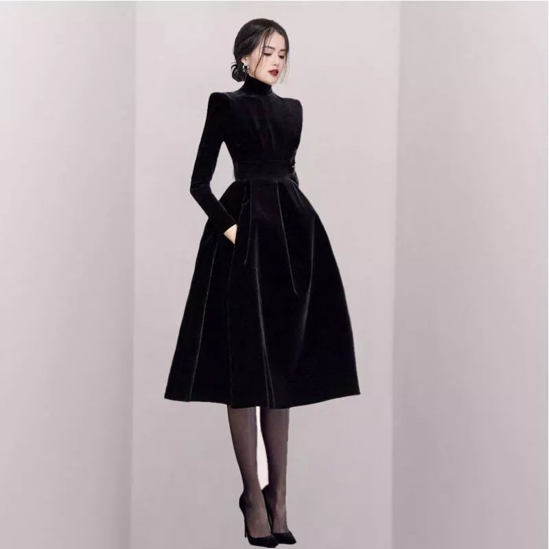 Tutu dress top womens black