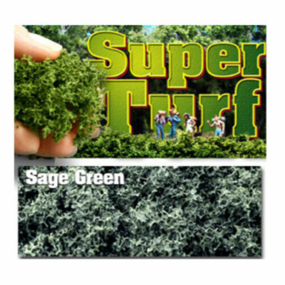Scenic Express ~ Flock & Turf Superturf Ground Cover ~ Desert Sage ~ 32oz ~ 864B