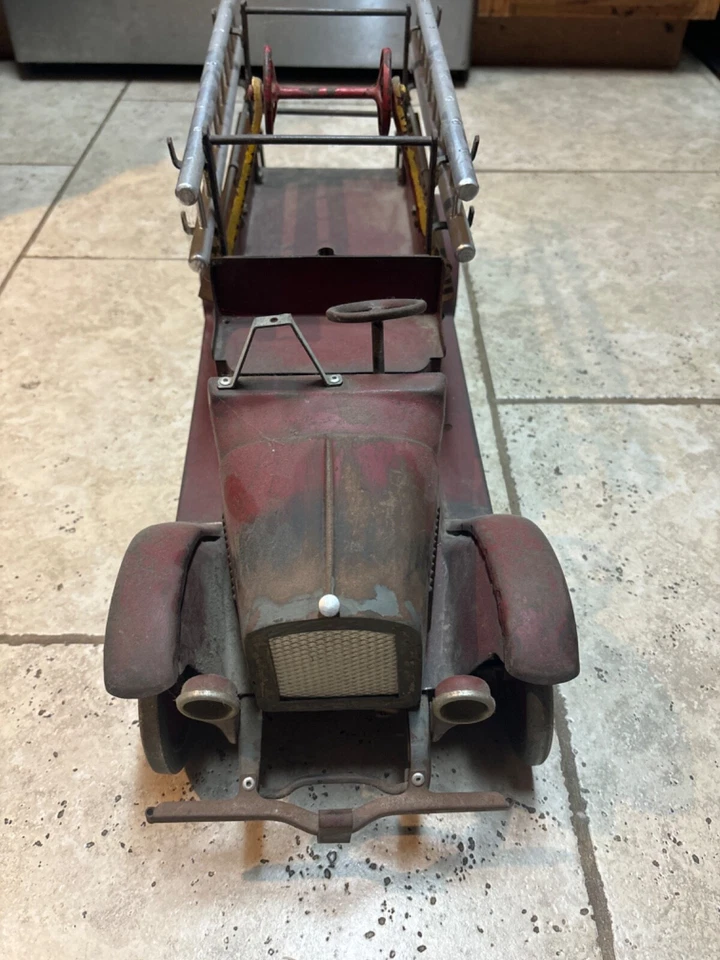 Camión de bomberos Buddy L 205 antiguo vintage juguete años 20 Foto 2 de 4