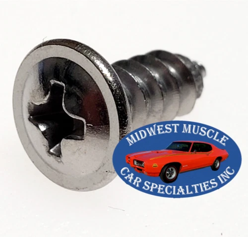 Винты отделочные молдинги для открывания колесных ниш GM Oldsmobile Cutlass 442 Toronado 40p KF - Изображение 4 из 4