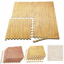 Exercise Floor Mat Soft Foam Puzzle Interlocking Tiles Workout Equipment Garage
