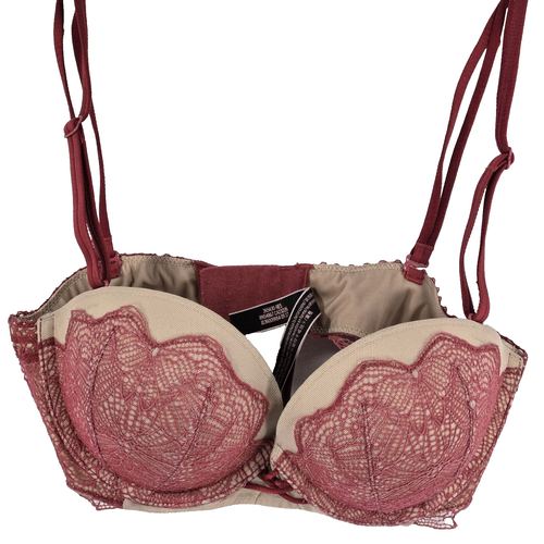 Zwei Victoria's Secret Pink BHs 32 B Multi Way Multi Position Push Up Bralette - Bild 5 von 7