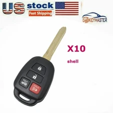 10XTOY43 Replacement Remote Car Key Shell Fob for 2012-2020 Toyota Camry Corolla