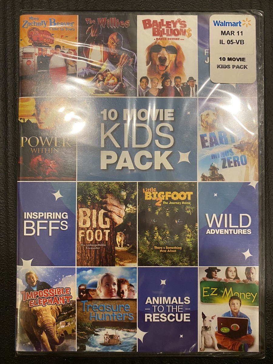10-Movie Kids Pack DVD NEW SEALED !!! 96009976699|