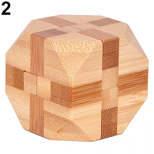 Luban Lock Puzzles Classic Sturdy Good Toughness Luban Lock Toy Logical Thinking - Picture 1 of 24