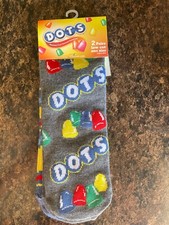 Dots Candy Fun Novelty Adult Socks Men or Women 2 pair adult NWT