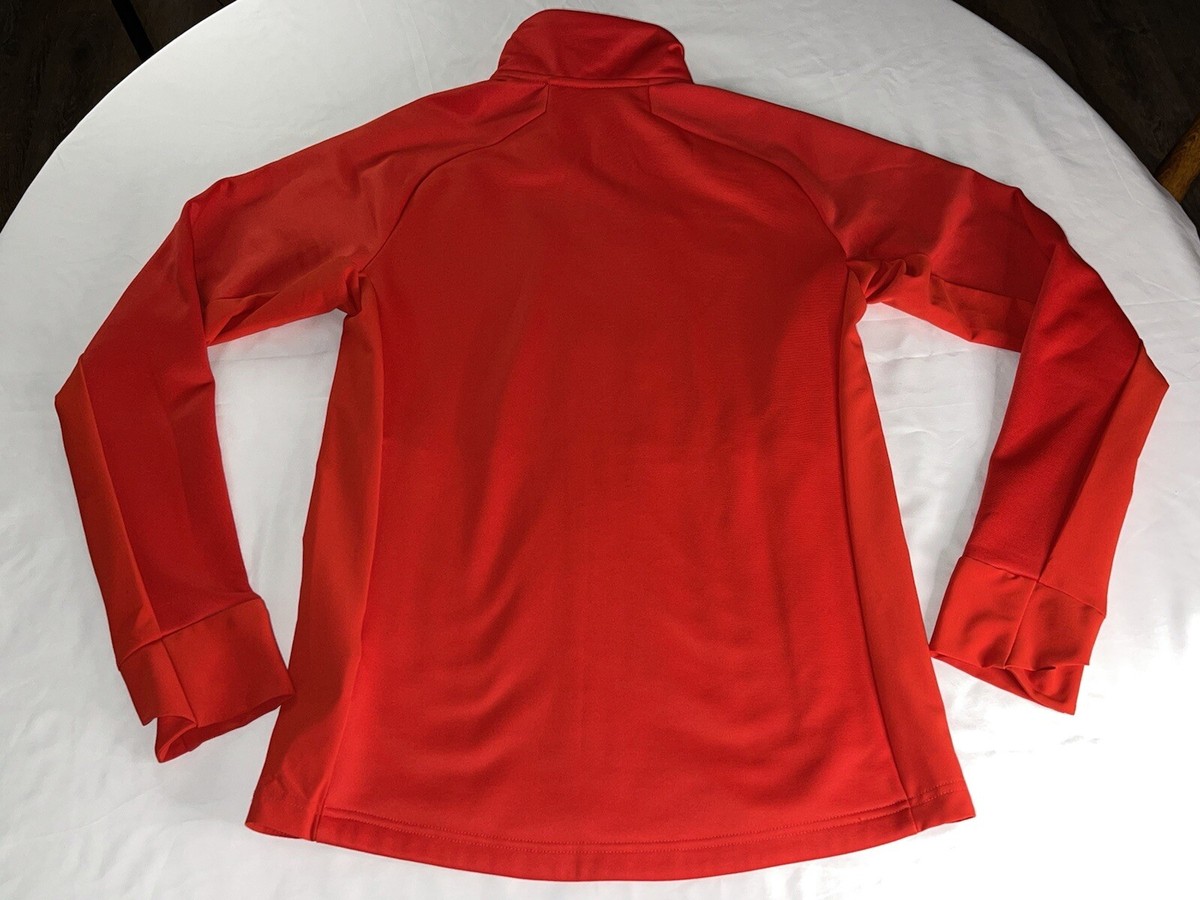 Men's The North Face Powder Guide Mid Layer Jacket Size Small Red